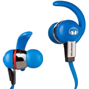 Наушники внутриканальные для спорта Monster iSport Immersion Blue