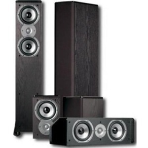 Комплект акустических систем Polk Audio TSi BALTIMORE 5.0 Black