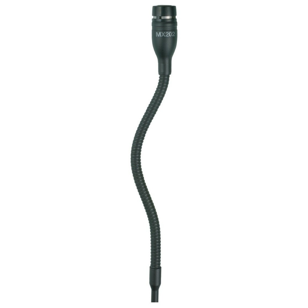 Микрофон подвесной черный Shure MX202BP/C