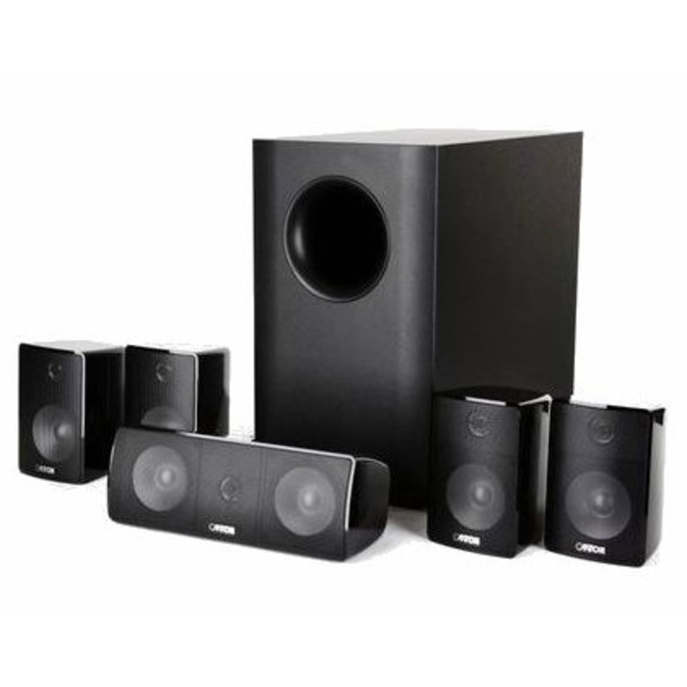 Комплект акустических систем CANTON Movie 130 black high gloss