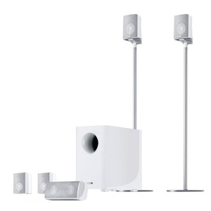 Комплект акустических систем CANTON Movie 160 white high gloss