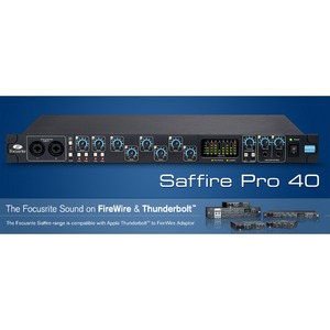 Внешняя звуковая карта FOCUSRITE Saffire PRO 40