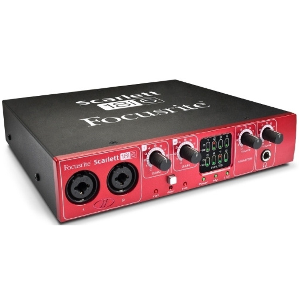 Внешняя звуковая карта с USB FOCUSRITE Scarlett 18i6