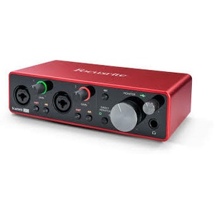 Внешняя звуковая карта с USB FOCUSRITE Scarlett 2i2