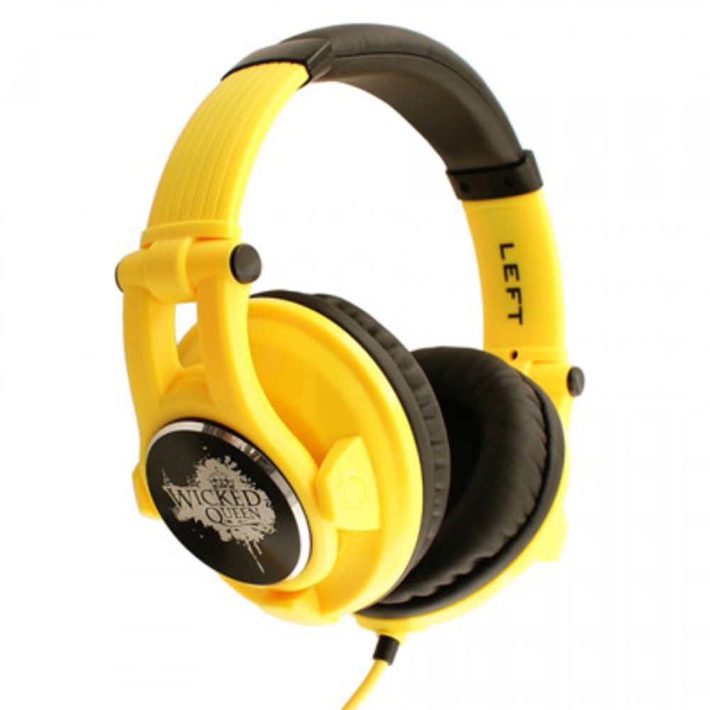 Наушники мониторные классические Fischer Audio Wicked Queen Yellow