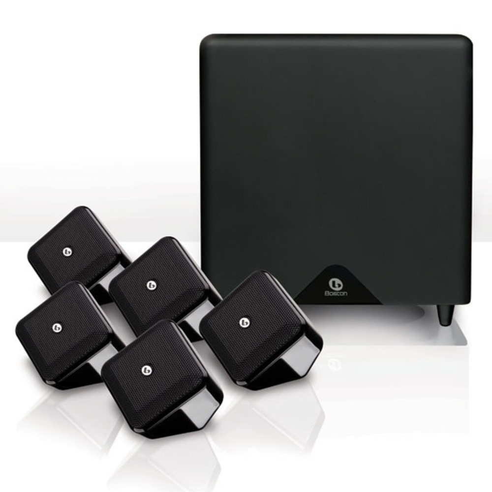 Комплект акустических систем Boston Acoustics Soundware XS HTS 5.1 SE High gloss black