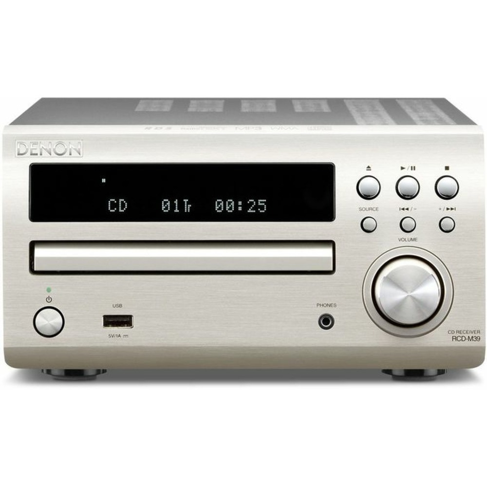Микросистема Denon RCD-M39 Silver