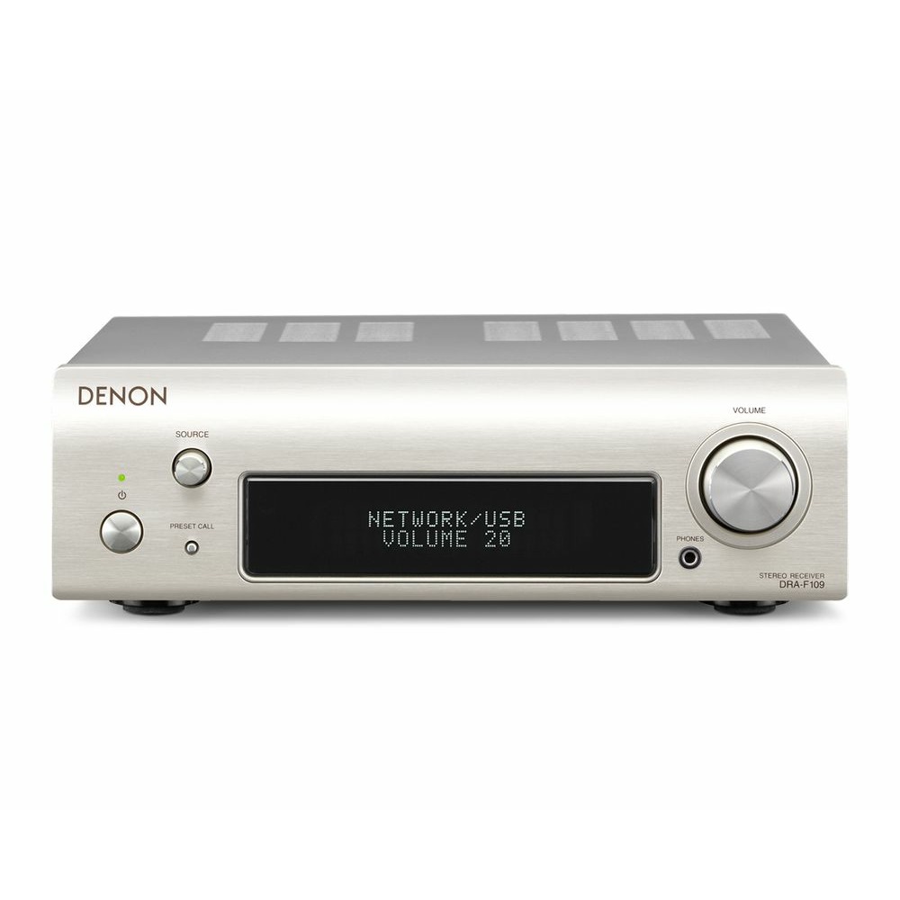 Стерео ресивер Denon DRA-F109 Silver