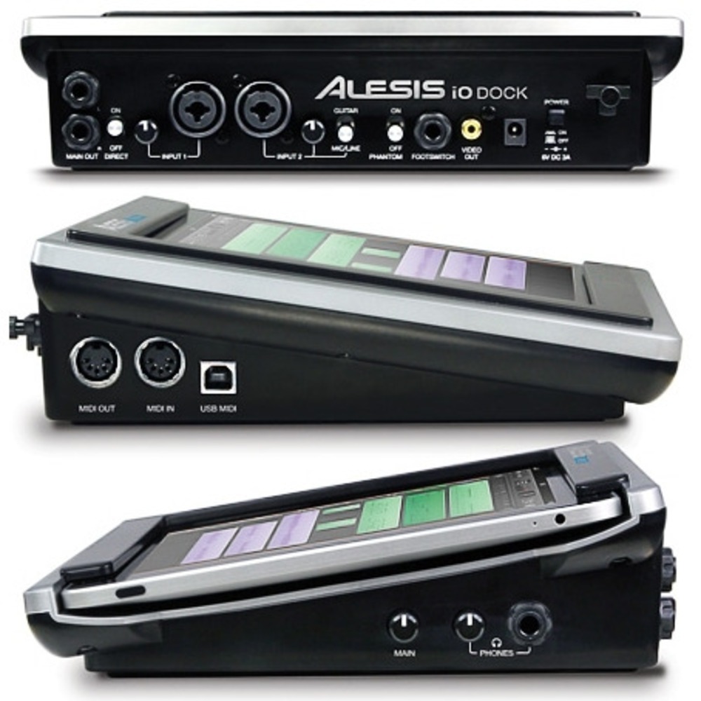 Внешняя звуковая карта для iOS ALESIS IODock