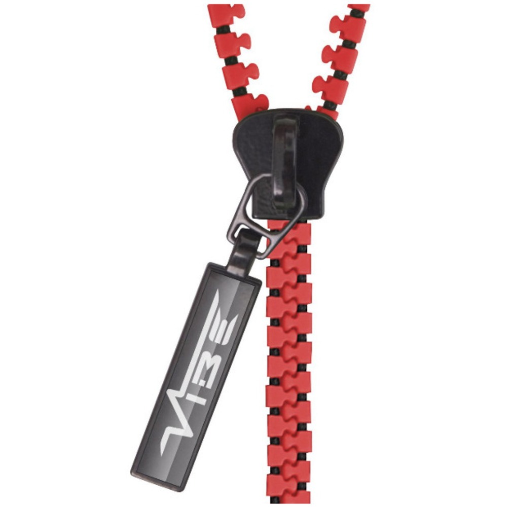 Наушники внутриканальные классические Vibe Slick Zip Headphones Red
