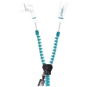 Наушники внутриканальные классические Vibe Slick Zip Headphones Blue