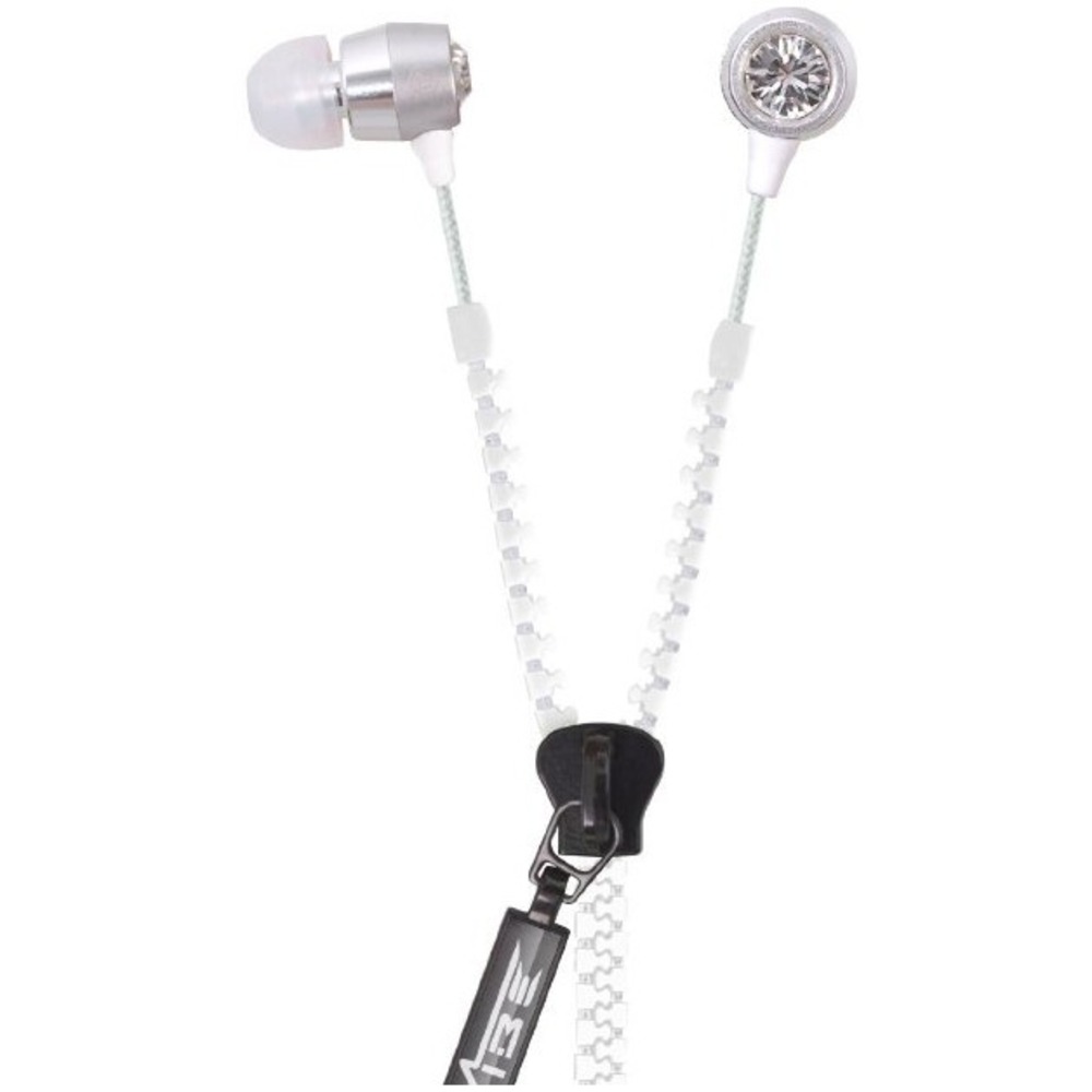 Наушники внутриканальные классические Vibe Slick Zip Headphones Diamond