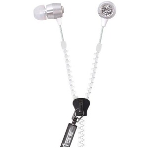 Наушники внутриканальные классические Vibe Slick Zip Headphones Diamond