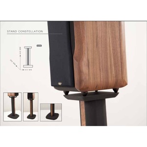 Стойка для акустики Chario Constellation LYNX stand Walnut