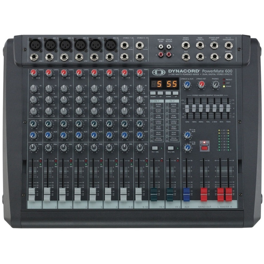 Микшер с усилителем Dynacord PowerMate 600-2