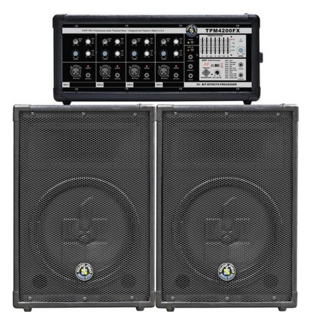 Портативная АС TOPP PRO TPA-GIG 4200FX MKII PACK