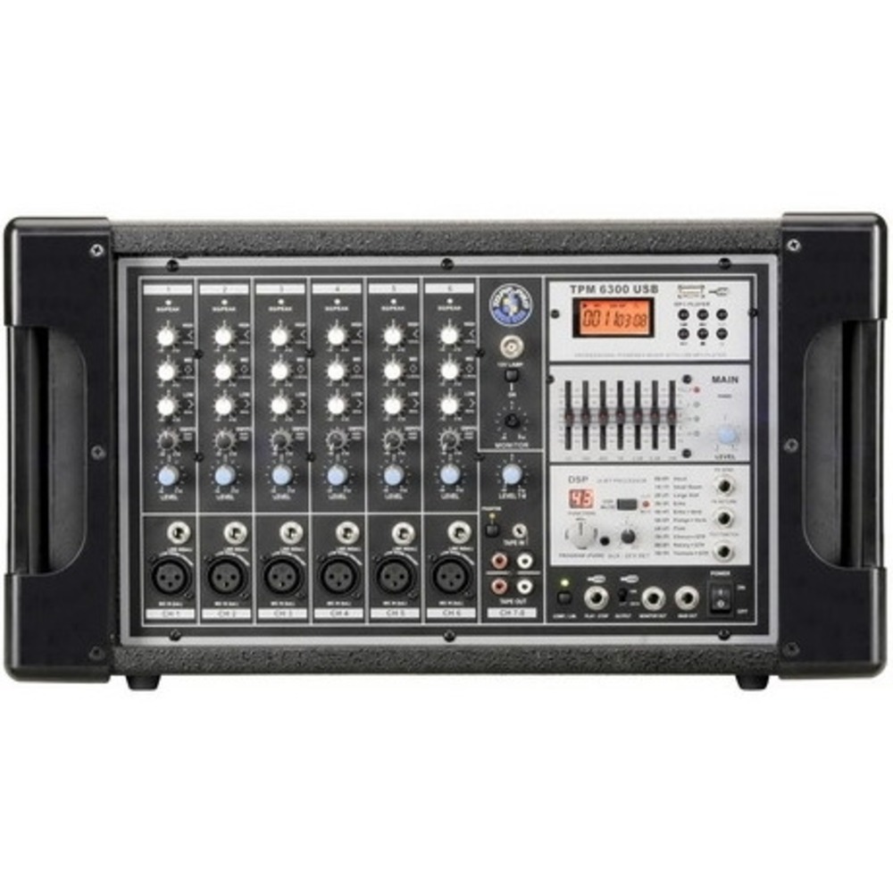Микшер с усилителем TOPP PRO TPM 6300