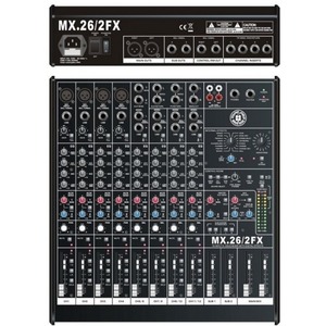 Аналоговый микшер TOPP PRO MX.26/2FX