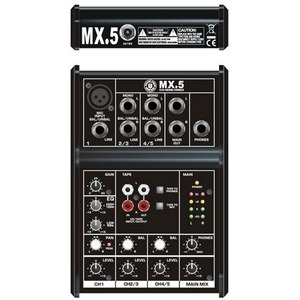 Аналоговый микшер TOPP PRO MX.5