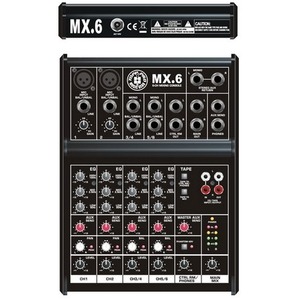 Аналоговый микшер TOPP PRO MX.6