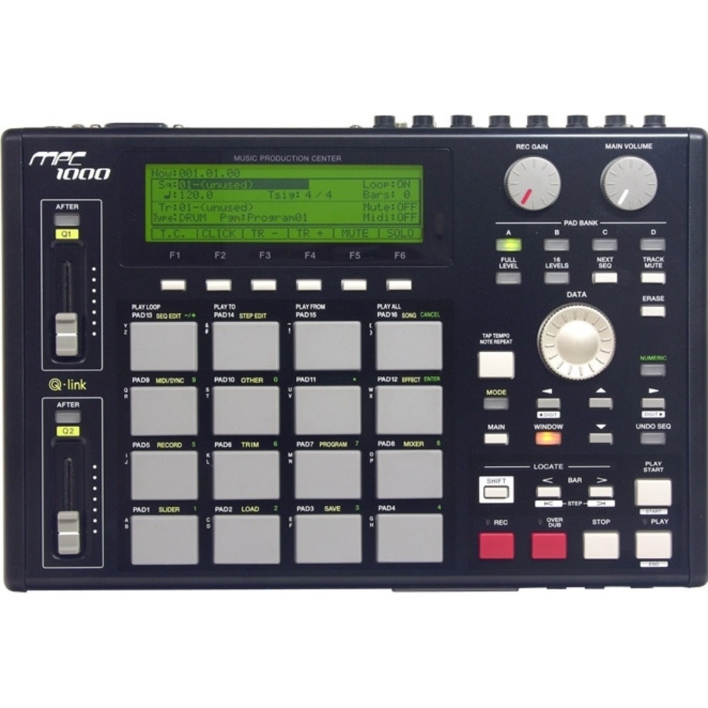 Цифровой синтезатор Akai Pro MPC1000 BK