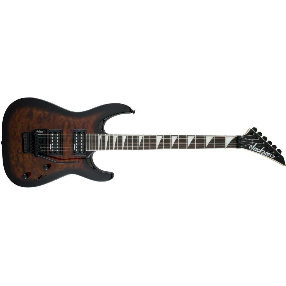 Электрогитара JACKSON JS Series Dinky Arch Top JS32Q, Rosewood Fingerboard, Dark Sunburst