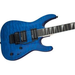 Электрогитара JACKSON JS Series Dinky Arch Top JS32Q, Rosewood Fingerboard, Transparent Blue