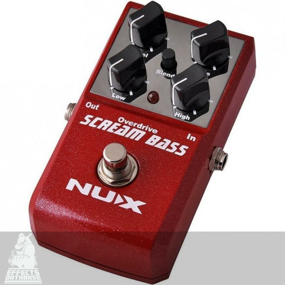 Педаль эффектов/примочка для бас гитары NUX Scream-Bass