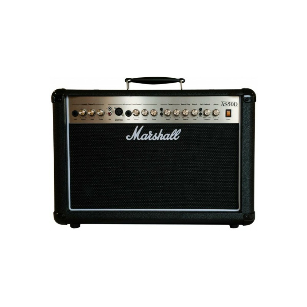 Комбоусилитель для акустической гитары Marshall AS50DB LIMITED 50W 2X8 ACOUSTIC COMBO