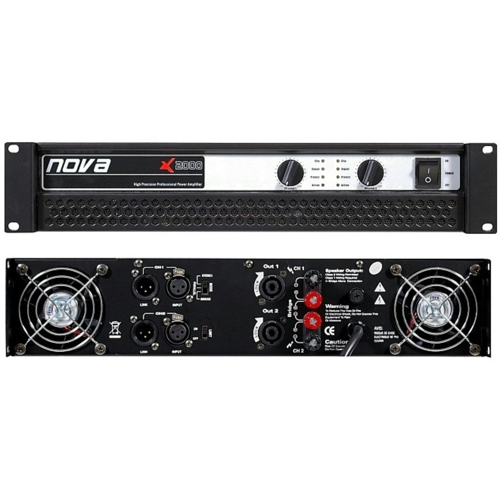 Усилитель мощности (концертный) NOVA X 2000