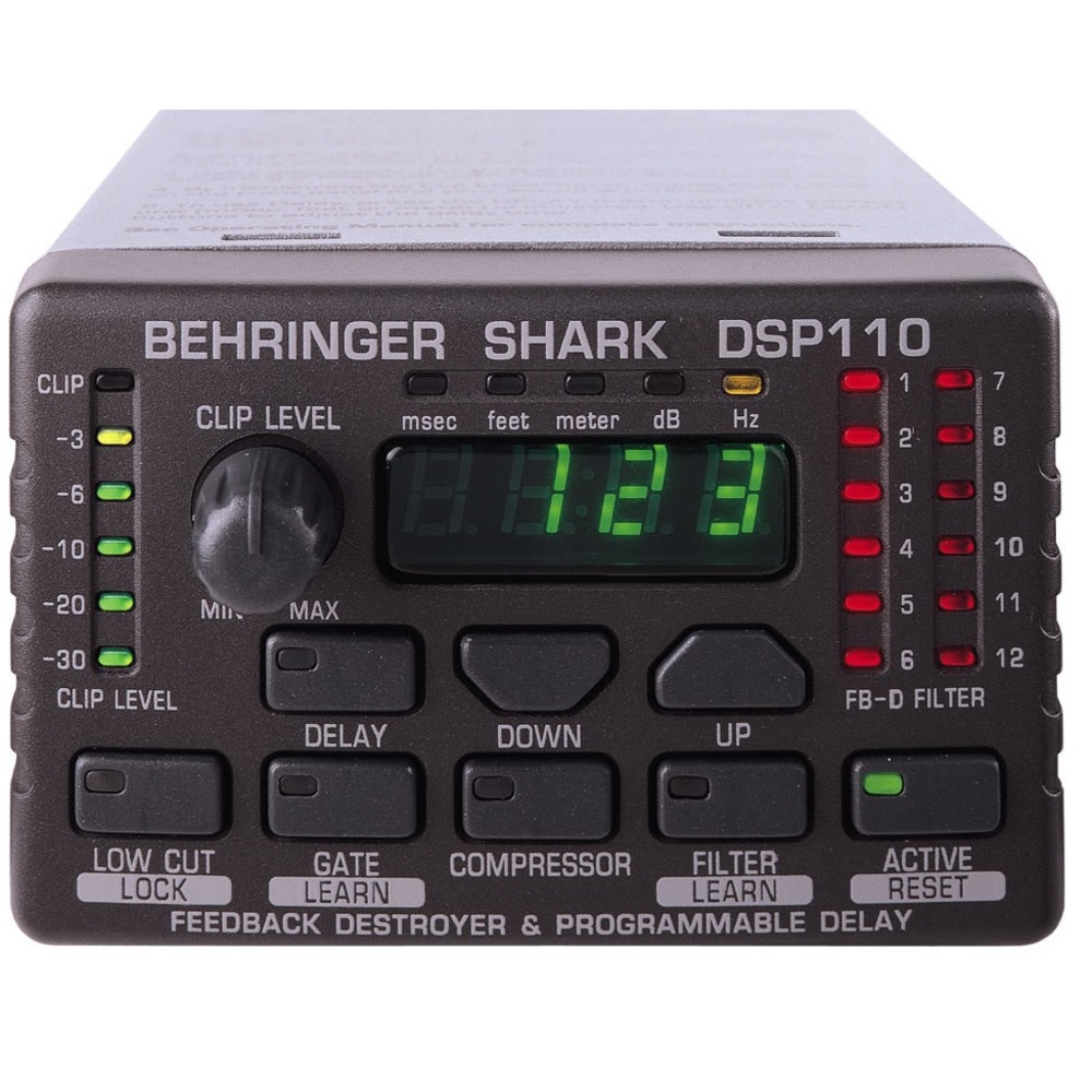 Микрофонный предусилитель Behringer DSP 110 SHARK