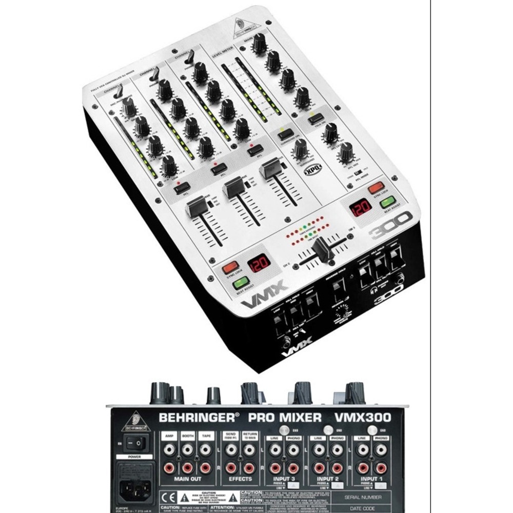 DJ микшерный пульт Behringer VMX 300 PRO MIXER
