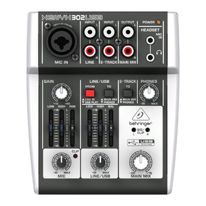 Аналоговый микшер Behringer XENYX 302USB