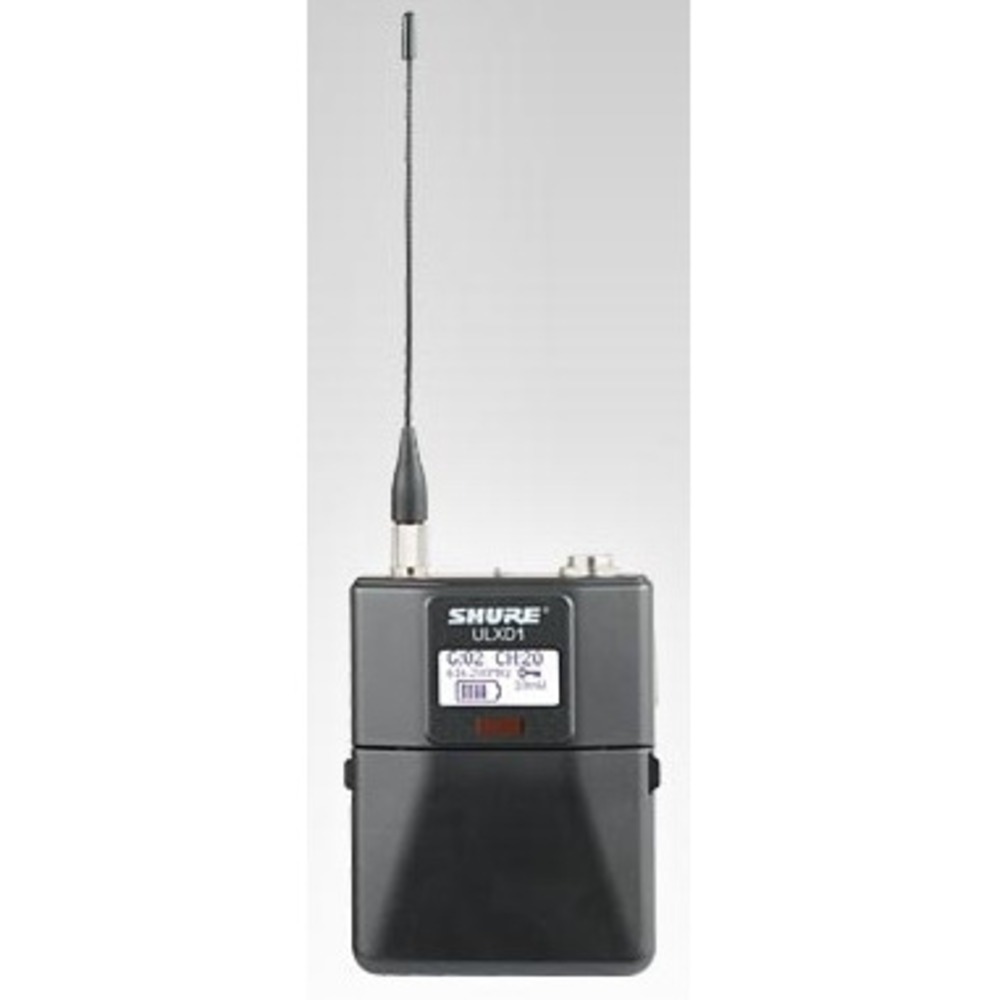 Передатчик для радиосистемы ручной Shure ULXD1 P51 710-782 MHz Bodypack Transmitter