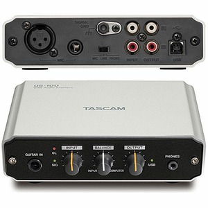 Внешняя звуковая карта с Phono TASCAM US-100