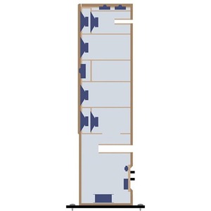 Напольная акустика NEAT XL10 Figured Birch