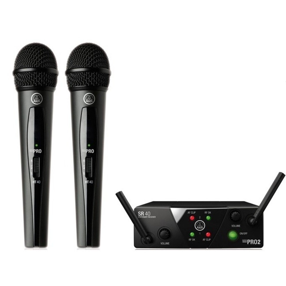 Радиосистема на два микрофона AKG WMS40 Mini2 Vocal Set BD ISM2/3
