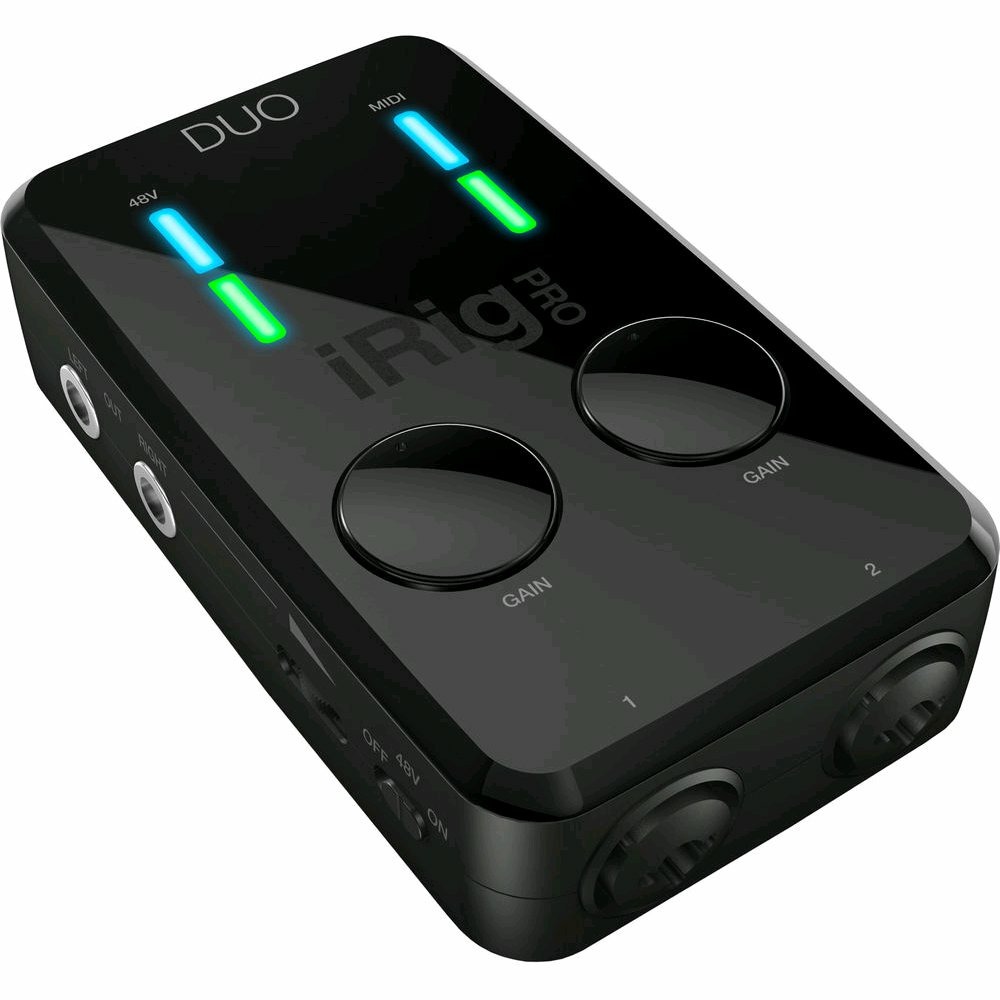 Внешняя звуковая карта с USB IK MULTIMEDIA iRig Pro DUO