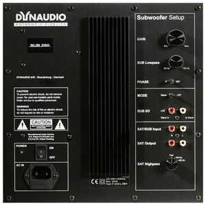 Сабвуфер закрытого типа Dynaudio SUB 250 II SATIN BLACK