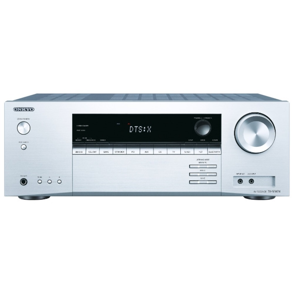 Аудиоусилители и ресиверы Onkyo TX-NR 474 Silver