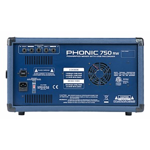 Микшер с усилителем Phonic POWERPOD 750RW