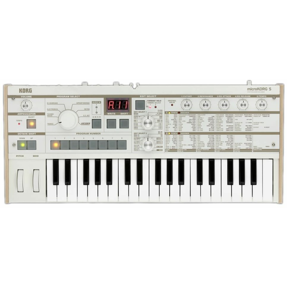 Аналоговый синтезатор KORG microKORG S MK-1S