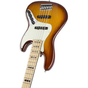 Бас-гитара Fender American Elite Jazz Bass® V Ash, Maple Fingerboard, Tobacco Sunburst