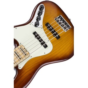 Бас-гитара Fender American Elite Jazz Bass® V Ash, Maple Fingerboard, Tobacco Sunburst