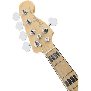 Бас-гитара Fender American Elite Jazz Bass® V Ash, Maple Fingerboard, Tobacco Sunburst