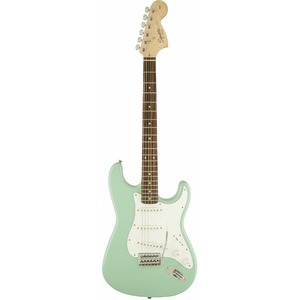 Электрогитара Fender SQUIER AFFINITY SERIES STRATOCASTER ROSEWOOD FINGERBOARD SURF GREEN