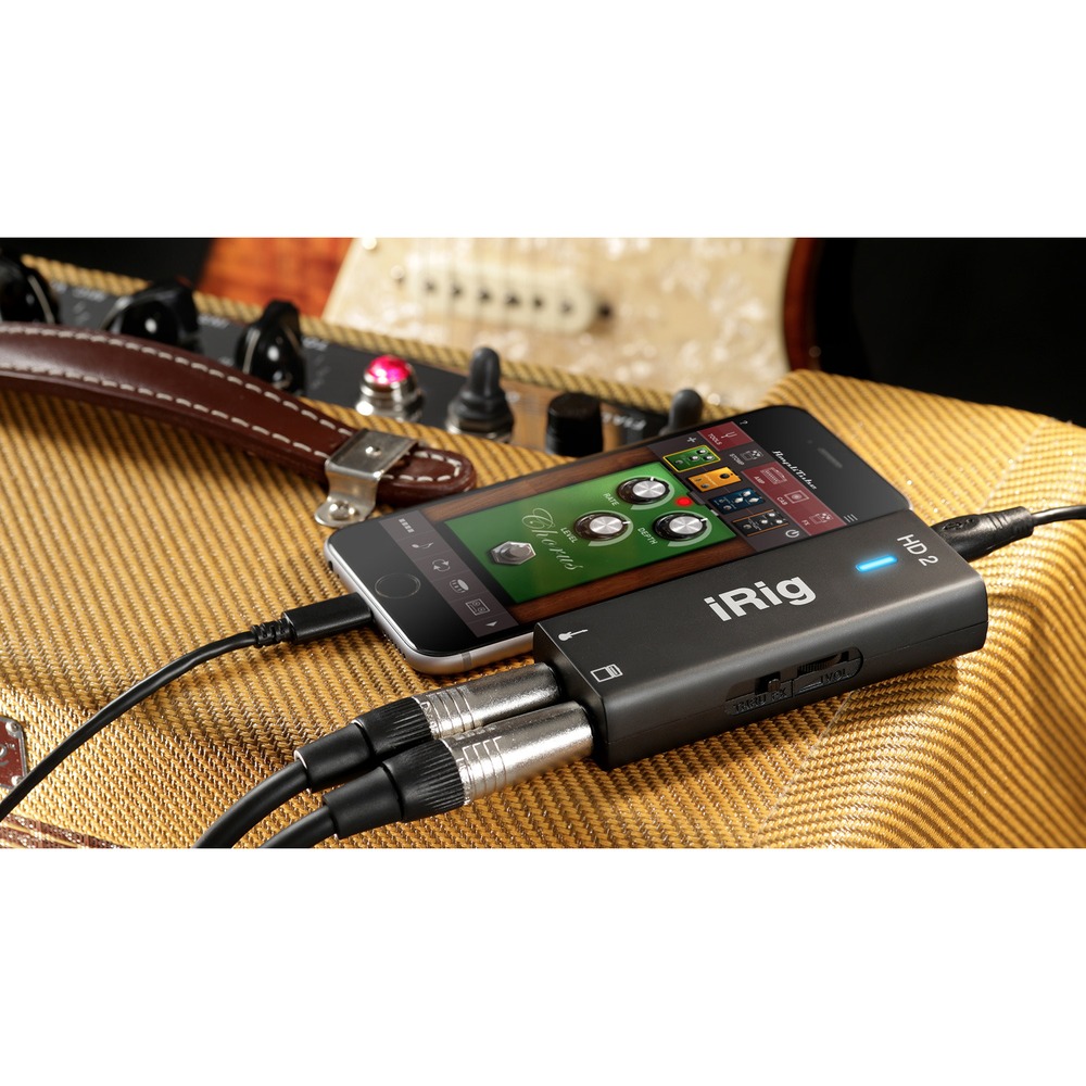 Внешняя звуковая карта для iOS IK MULTIMEDIA iRig HD 2