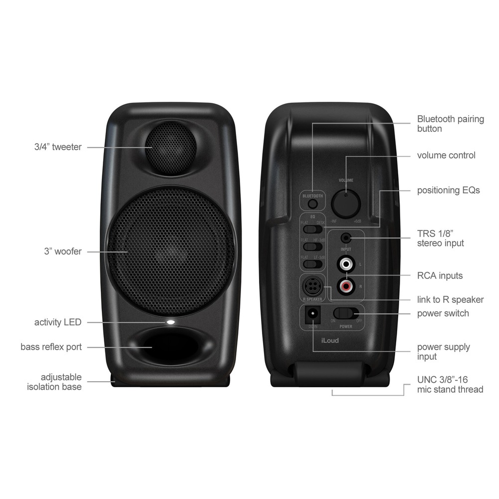Купить студийные мониторы комплект IK Multimedia iLoud Micro