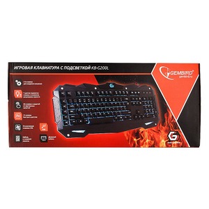 Клавиатура игровая Gembird KB-G200L