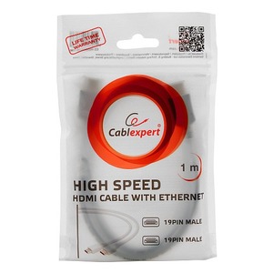 Кабель HDMI - HDMI Cablexpert CC-HDMI4-W-1M 1.0m